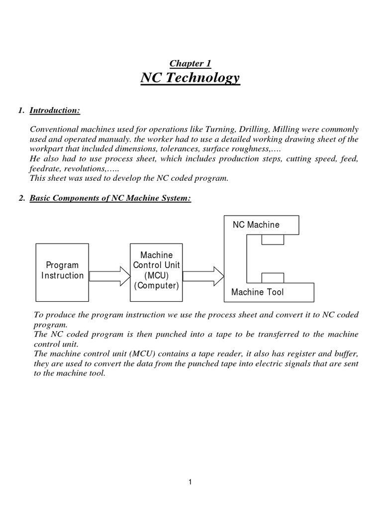 CNC PDF | Download Free PDF | Numerical Control | Computer Programming