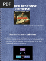 Reader Response Criticism: Prof. Mário Eduardo Pinheiro