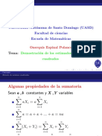 Los Estimadores Del Mínimo Cuadrado PDF