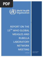 Who - Global Report Measles N Rubela 2015 PDF