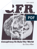 CFR Conspiracy To Rule The World by Gary Allen - American Opinion