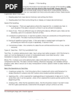 Download File Handling Notes by chandni1972 SN34363045 doc pdf