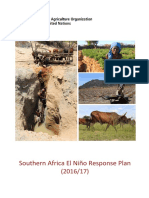 El Niño Response Plan FAO South AFRICA