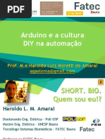 Arduino e a cultura DIY na automação - Arduino Day 2017 - Haroldo Amaral