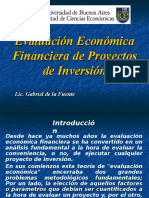 Evaluacion de Proyectos de Inversion