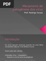 Mecanismo de Patogênese Dos Vírus