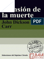 La Mansion de La Muerte - John Dickson Carr