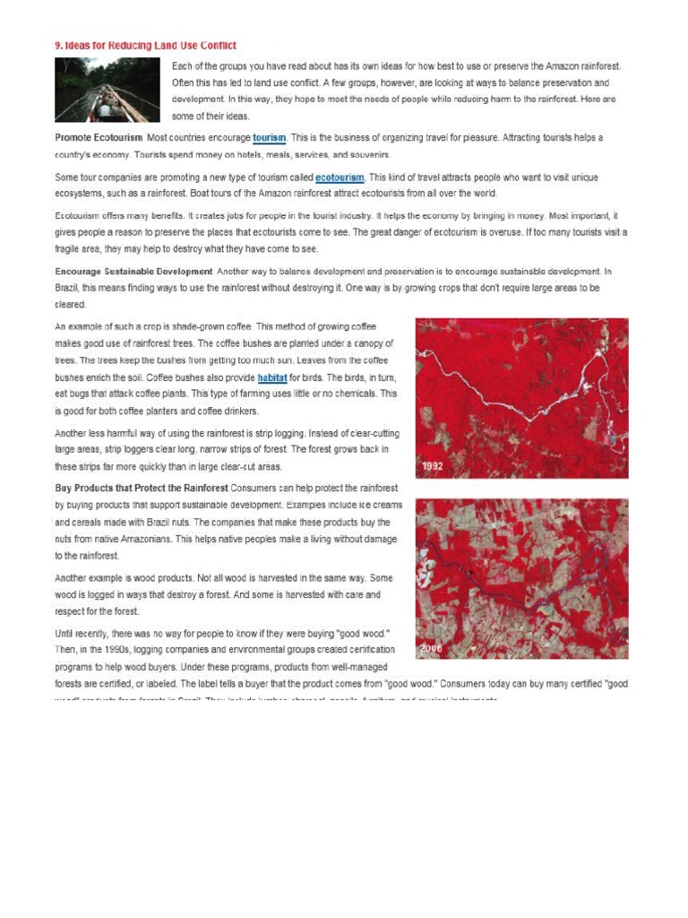 Section 9 Ideas For Reducing Land Use Conflict PDF