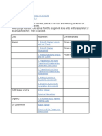 Samplechecklist 1