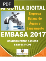 APOSTILA EMBASA 2017 ENGENHARIA ELÉTRICA + BRINDES