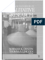 Handbook of Qualitative Research