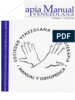 Terapia manual venezolana: historia y beneficios de la manipulación