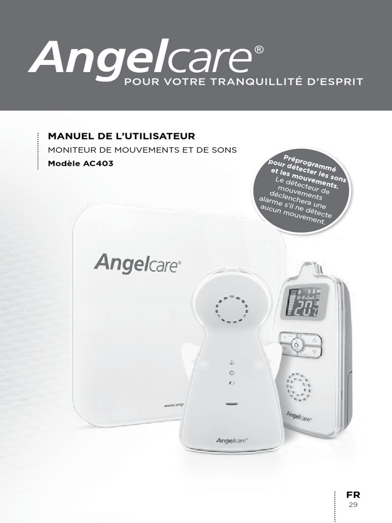 Mode d'emploi Angelcare AC423D (Français - 64 des pages)