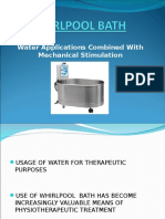 Water Applications Combined With Mechanical Stimulation