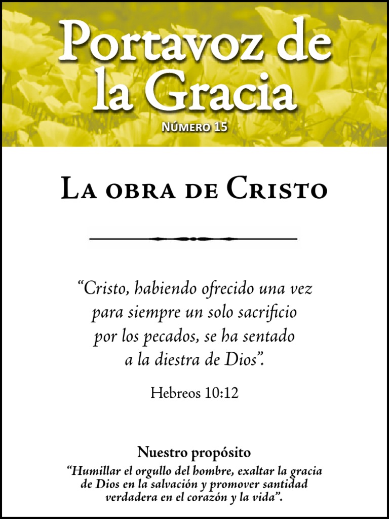 La Obra de CRISTO PDF | PDF | Cristo (título) | Salvación