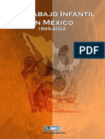 El trabajo infantil en México 1995-2002