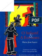 O Infantil e A Estrutura - Marie-Jean Sauret PDF