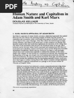 Kellner Douglas. Human Nature and Capitalism in Adam Smith and Karl Marx