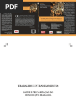 TRABALHO E ESTRANHAMENTO Giovanni Alves