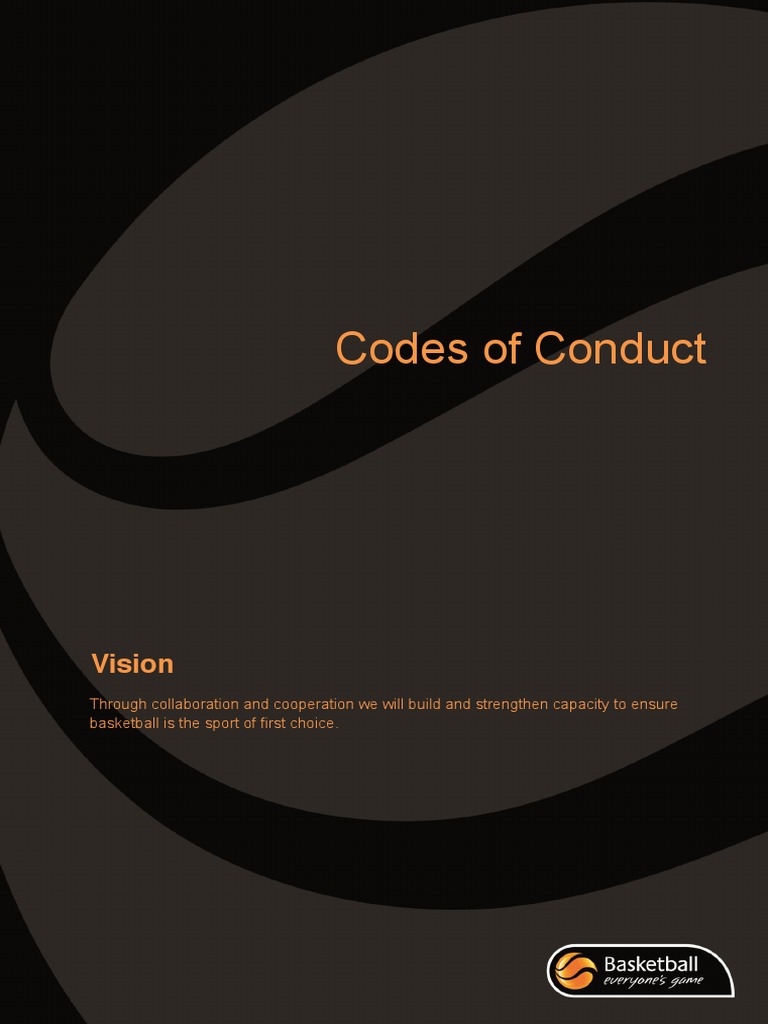 Code of Conduct PDF Referee Sports