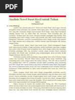 Download Analisis Novel Surat Kecil Untuk Tuhan by Afrian Addlu Matin SN343678801 doc pdf