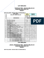 Jsi - Ujian Bulanan MAC THN 4 - 2017