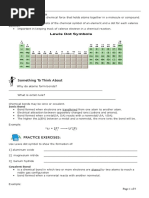 Chemical Bonding Notes