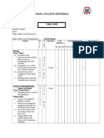 Example of CAS Log for IB