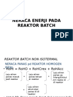 7-Ner Enerji Pada Reaktor Batch