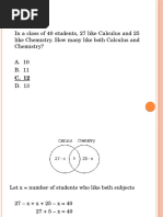 Combinations and Probability