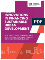 Asian Innovations in Financing Sustainable Urban Development