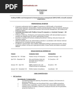 Downloadmela.com Assistant Manager HR Sample Resume