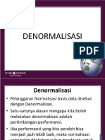 20120117 20111214 Pertemuan14-Denormalisasi