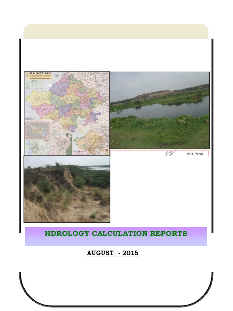 Hydrological Report for Chambal River Bridge | PDF | Discharge ...