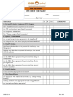 Ppe Audit Checklist