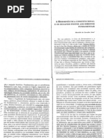CARVALHO (2003). A hermenêutica constitucional e os desafios postos aos direitos fundamentais
