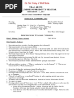 Utah Areas Annual Mission Presidents Seminar Minutes September 2015