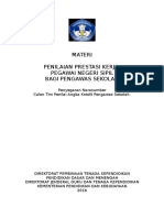 Handout Penilaian Prestasi Kerja Pengawas Sekolah