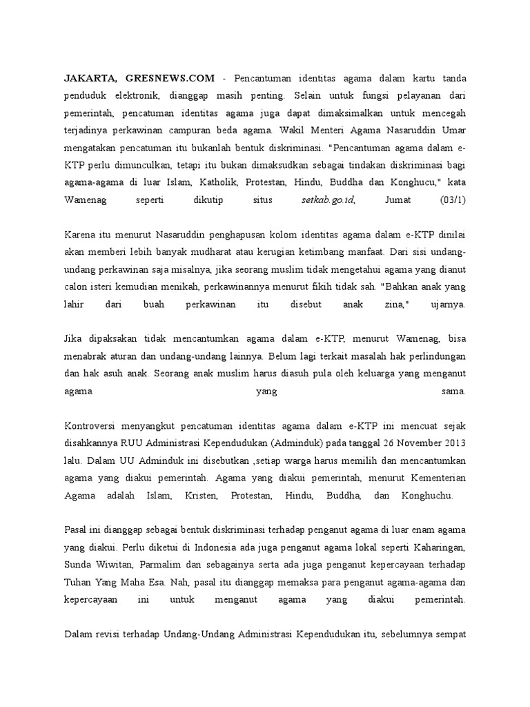 Debat Kolom Agama Pdf