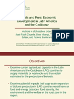Biofuels and Rural Economic Development in Latin America FINAL Presentation