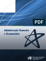 Administração Financeira e Orçamentaria