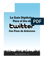 Uso de Twitter Con Fines de Activismo FREELIBROS.org