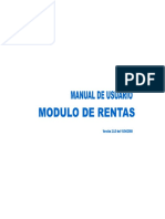 Modulo de Rentas