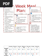 gdm meal plan