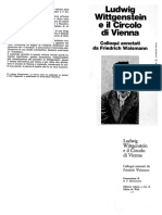 Ludwig Wittgenstein e Il Circolo Di Vienna Colloqui Annotati Da Friedrich Waismann PDF