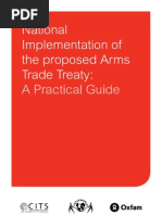 Download National Implementation of the Proposed Arms Trade Treaty Practical Guide by Control Arms  SN34372411 doc pdf