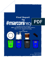 Marconi Recycles Final Report