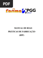 Manual de Boas Praticas de Fabricacao