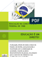 A Educação Na Constituição de 1998 PDF