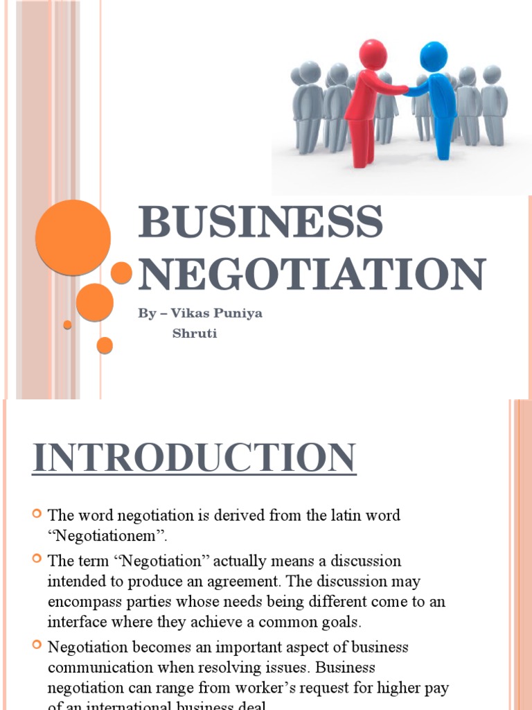 Business Negotiation Essentials | PDF | Negotiation | Business